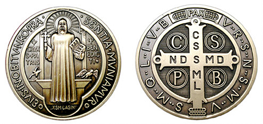 Benedictine medal