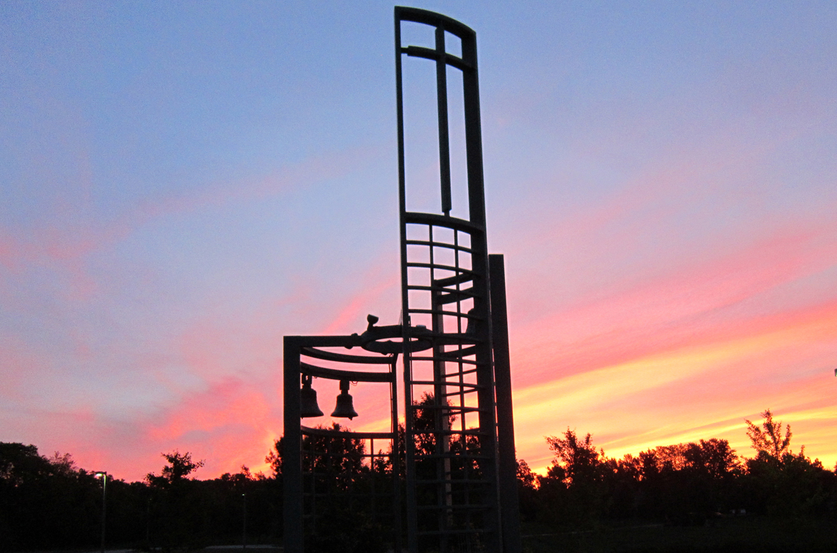 Catholic Benedictine Sisters Bell Tower in Rock Island IL